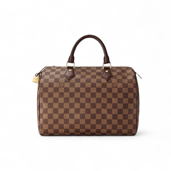Louis Vuitton Damier Ebene canvas, the Speedy 30 - Picture 1 of 10